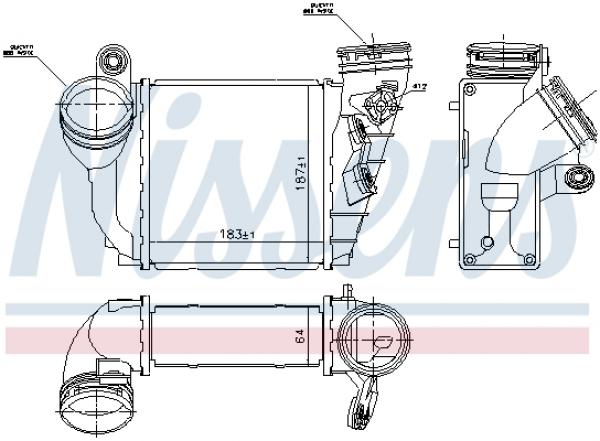 Intercooler 96679  NISSENS