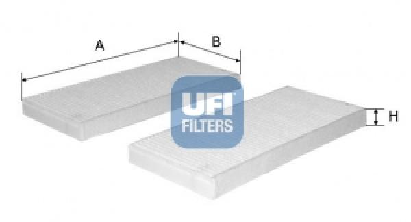 Filtr kabinowy 53.239.00  UFI