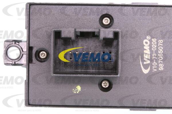 Przełącznik szyby V10-73-0206 VEMO. po stronie kierowcy
