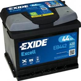 Akumulator 44AH/420A EXCELL P+ EB442  EXIDE
