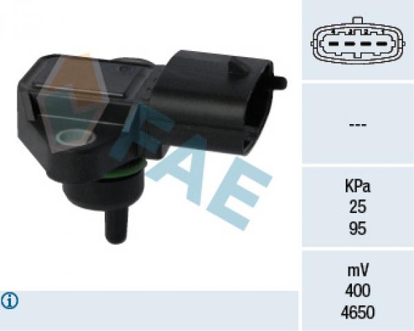 Czujnik Ciśnienia Doładowania Kia Sportage Sportage 1.7 Crdi (116Km) Części Samochodowe | Motoneo