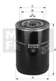 Filtr oleju W 936/2 MANN-FILTER. 