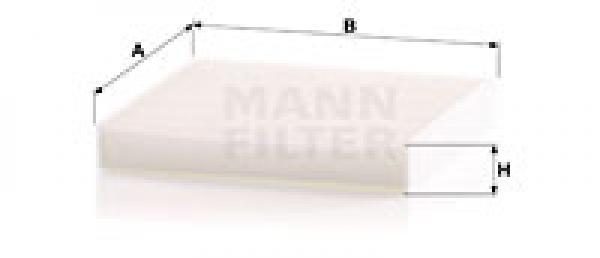 Filtr kabinowy CU 1919  MANN-FILTER