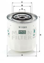 Filtr oleju W 1130/3 MANN-FILTER