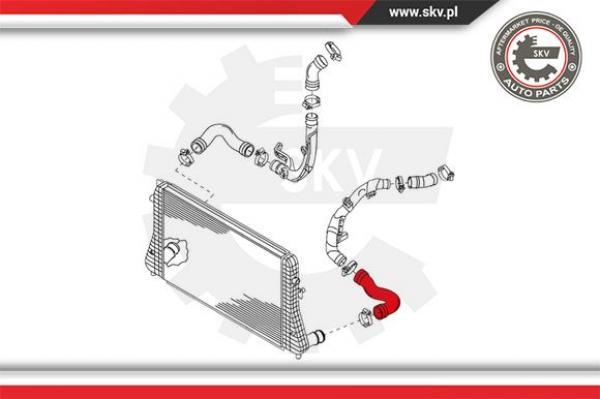 Przewod turbiny 24SKV048  ESEN SKV