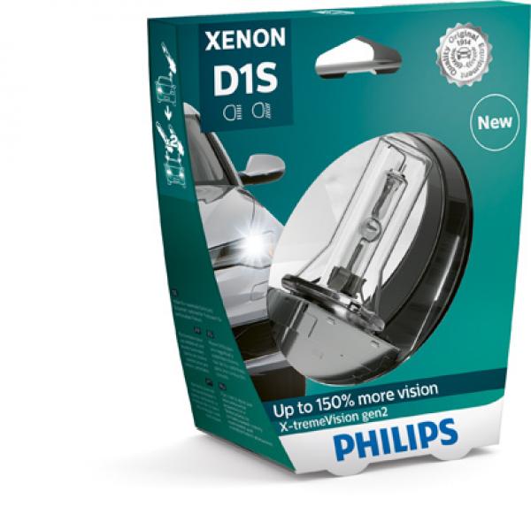 Żarówka XENON D1S 35W 85V X-TREME VISION +150% G2 85415XV2S1 PHILIPS. 