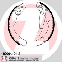 Szczęki hamulcowe 10990.101.8 ZIMMERMANN