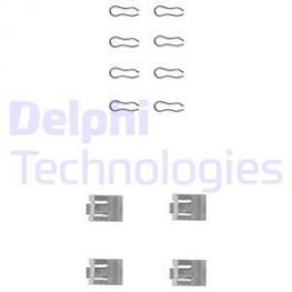 Zestaw montażowy klocków hamulcowych LX0075 DELPHI. 