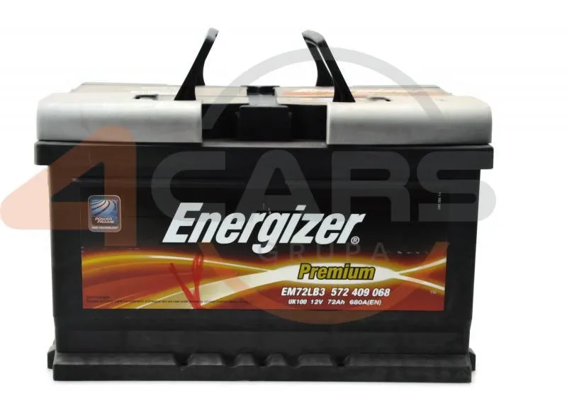 ENERGIZER Akumulator 72AH/680A PREMIUM P+ EM72LB3 - sklep internetowy