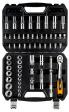 Klucze nasadowe 1/2cal, zestaw 58 szt., Crv 08-663 NEO TOOLS 
